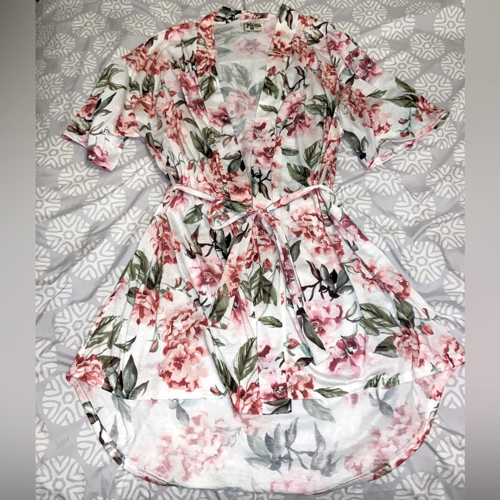O/S floral Robe